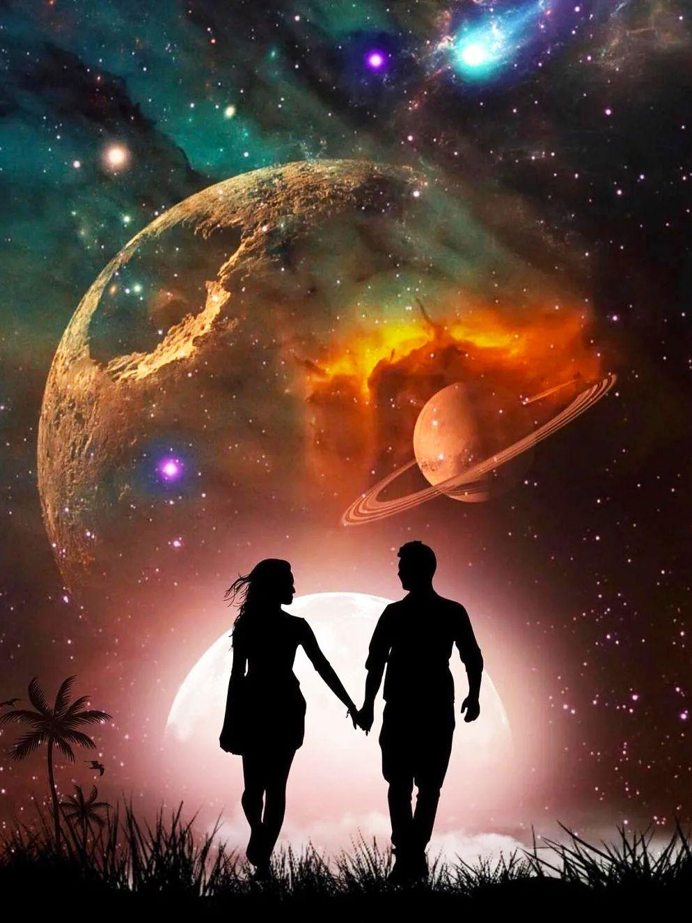 RUOPOTY DIY картина по номерам звездное небо настенная живопись ручная роспись уникальный подарок картина маслом по номерам пейзаж для гостиной 40x50cm NO Frame