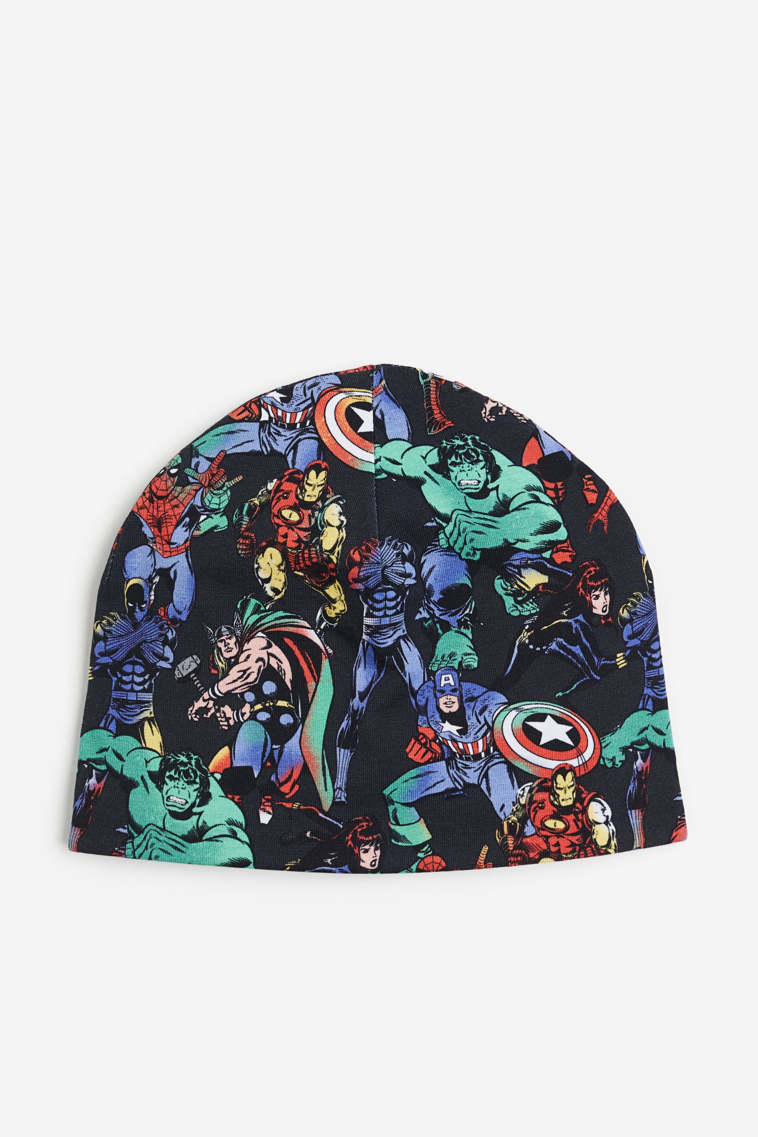 Printed jersey hat