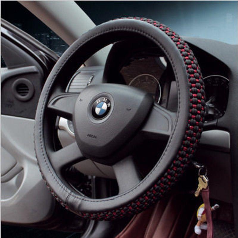 Car Steering Wheel Cover, Four-Season Ice Silk Universal Anti-Slip Sweat-Absorbent Leather Cover, Summer Fabric Linen Handle Cover, Summer in Stock Standard Corn Kernel Ice Silk Black
Car Steering Wheel Cover, Four-Season Ice Silk Universal Anti-Slip Sweat-Absorbent Leather Cover, Summer Fabric Linen Handle Cover, Summer in Stock Standard Corn Kernel Ice Silk Black