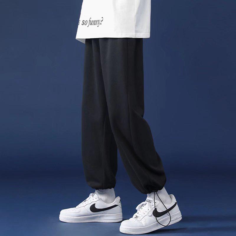 Men s Loose Gray Sweatpants - Korean Style, Plus Size, Drawstring, Cuffed, Casual for Spring & Autumn 4XL
Men s Loose Gray Sweatpants - Korean Style, Plus Size, Drawstring, Cuffed, Casual for Spring & Autumn 4XL