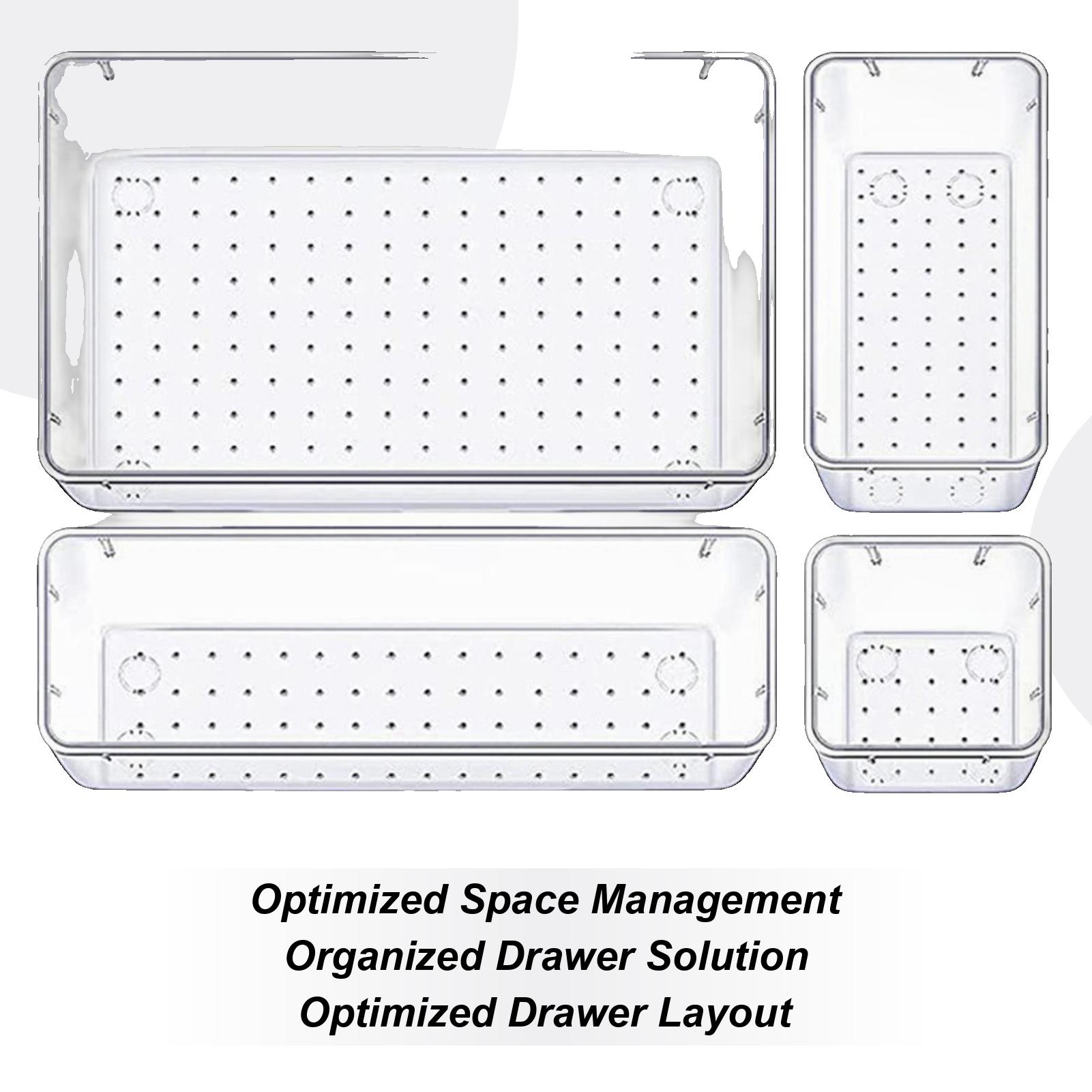 4pcs Desk Drawer Organizers Set Plastic Bathroom Storage Makeup Organizer Clear Transparent Storage Box Drawer Organizer CHINA
4pcs Desk Drawer Organizers Set Plastic Bathroom Storage Makeup Organizer Clear Transparent Storage Box Drawer Organizer CHINA