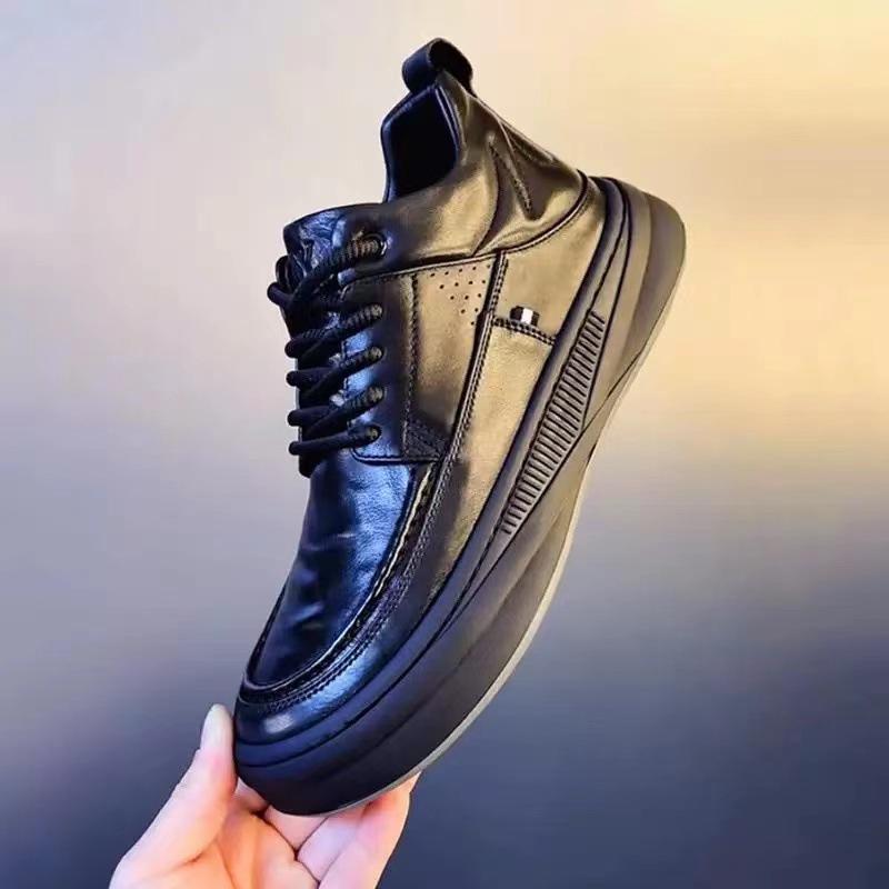 Cow Leather Men s Shoes Autumn Winter New Wool Lined Ankle Boots Business Casual Comfort Round Toe Soft Sole High-Top Men Shoes 38
Cow Leather Men s Shoes Autumn Winter New Wool Lined Ankle Boots Business Casual Comfort Round Toe Soft Sole High-Top Men Shoes 38