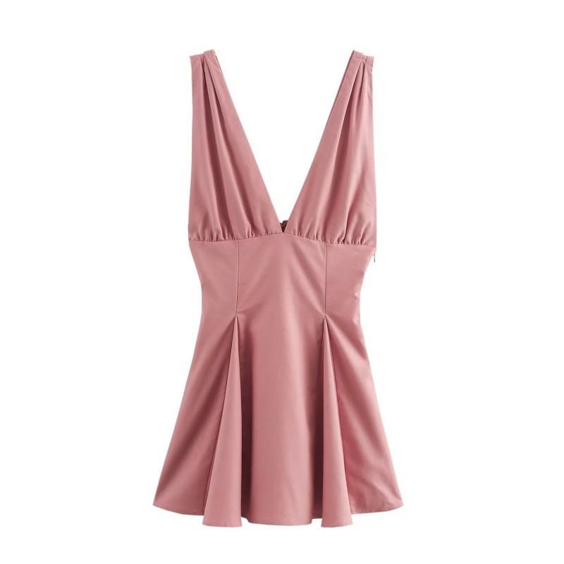 European American Women s Clothing Summer Sexy V-neck High Waist Lacing Short Dress S
European American Women s Clothing Summer Sexy V-neck High Waist Lacing Short Dress S
