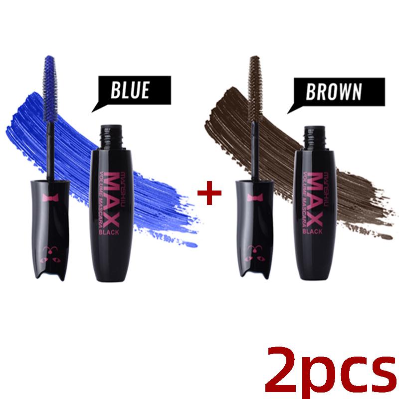 Длинная керлинговая тушь для ресниц, водонепроницаемая, удлиняющая объем, несмазывающаяся ресницы, макияж глаз