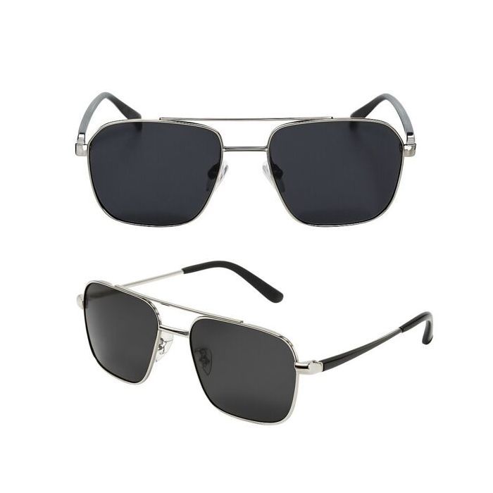 Lunettes de soleil - Sebastien Loeb Racing - Métal argenté - Protection UV400 - Double pont - Confort flex
Lunettes de soleil - Sebastien Loeb Racing - Métal argenté - Protection UV400 - Double pont - Confort flex