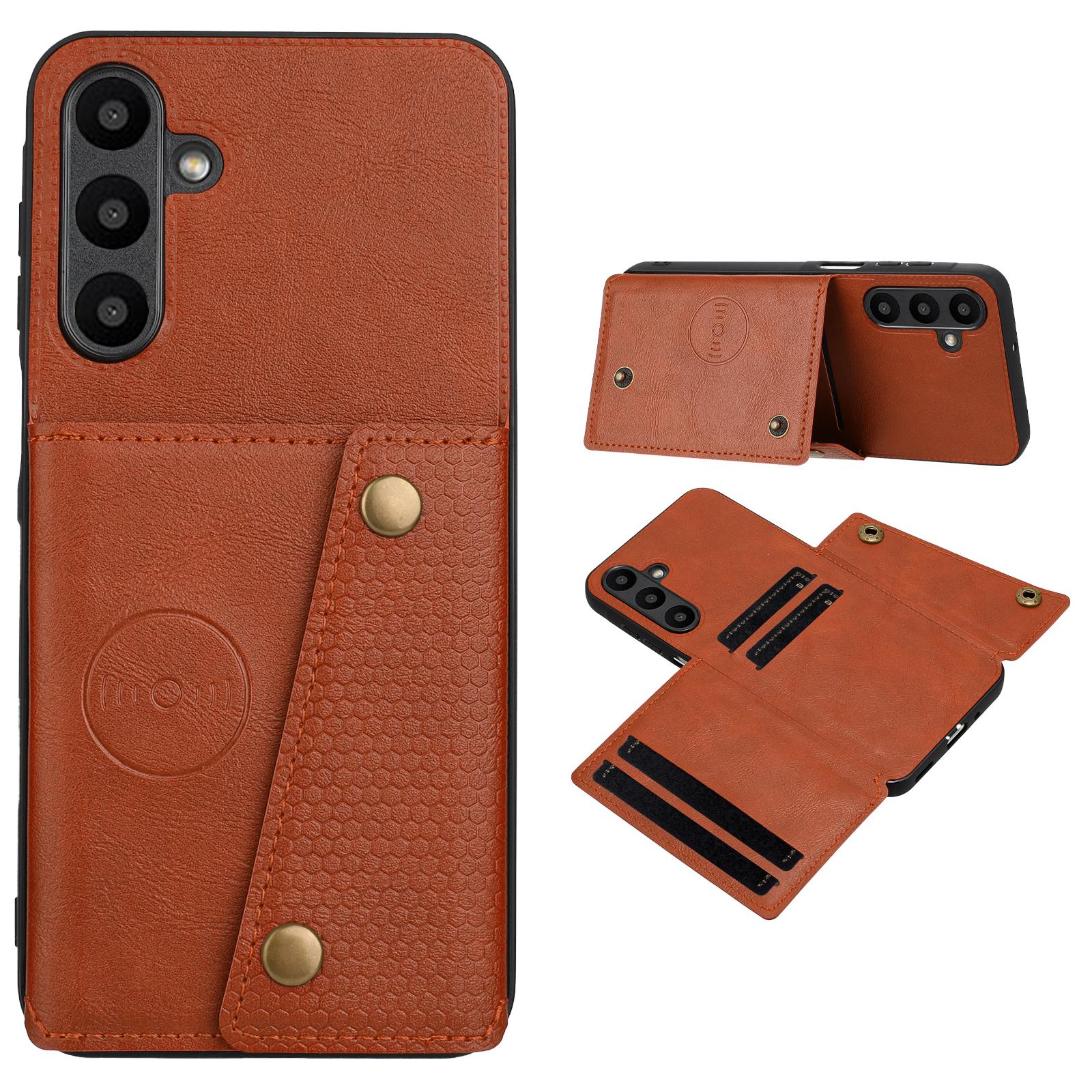 For Samsung Galaxy A17 4G/5G Case with Card Slots Kickstand Leather + TPU Phone Cover
For Samsung Galaxy A17 4G/5G Case with Card Slots Kickstand Leather + TPU Phone Cover