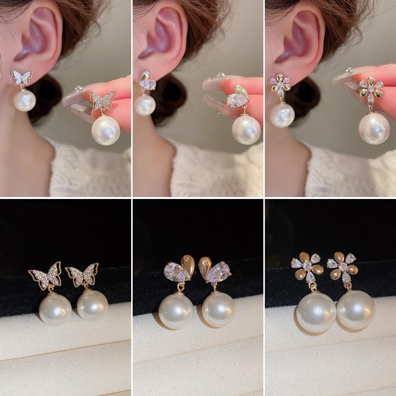 Pearl round love earrings simple versatile geometric stud earrings fashion high temperament earrings women
Pearl round love earrings simple versatile geometric stud earrings fashion high temperament earrings women