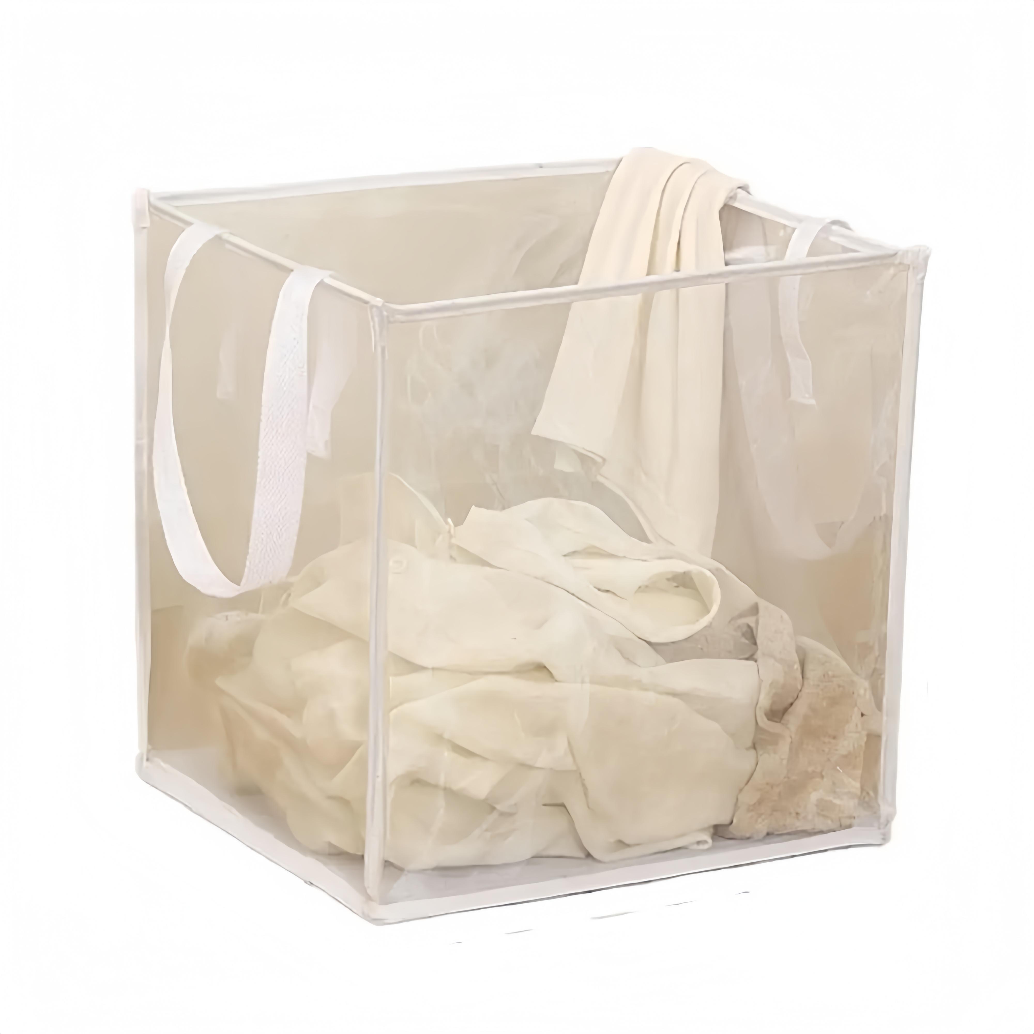 1pc Square Dirty Clothes Basket Foldable Durable Breathable Large Capacity Mesh Storage Bag Simple Bathroom Laundry Basket
1pc Square Dirty Clothes Basket Foldable Durable Breathable Large Capacity Mesh Storage Bag Simple Bathroom Laundry Basket