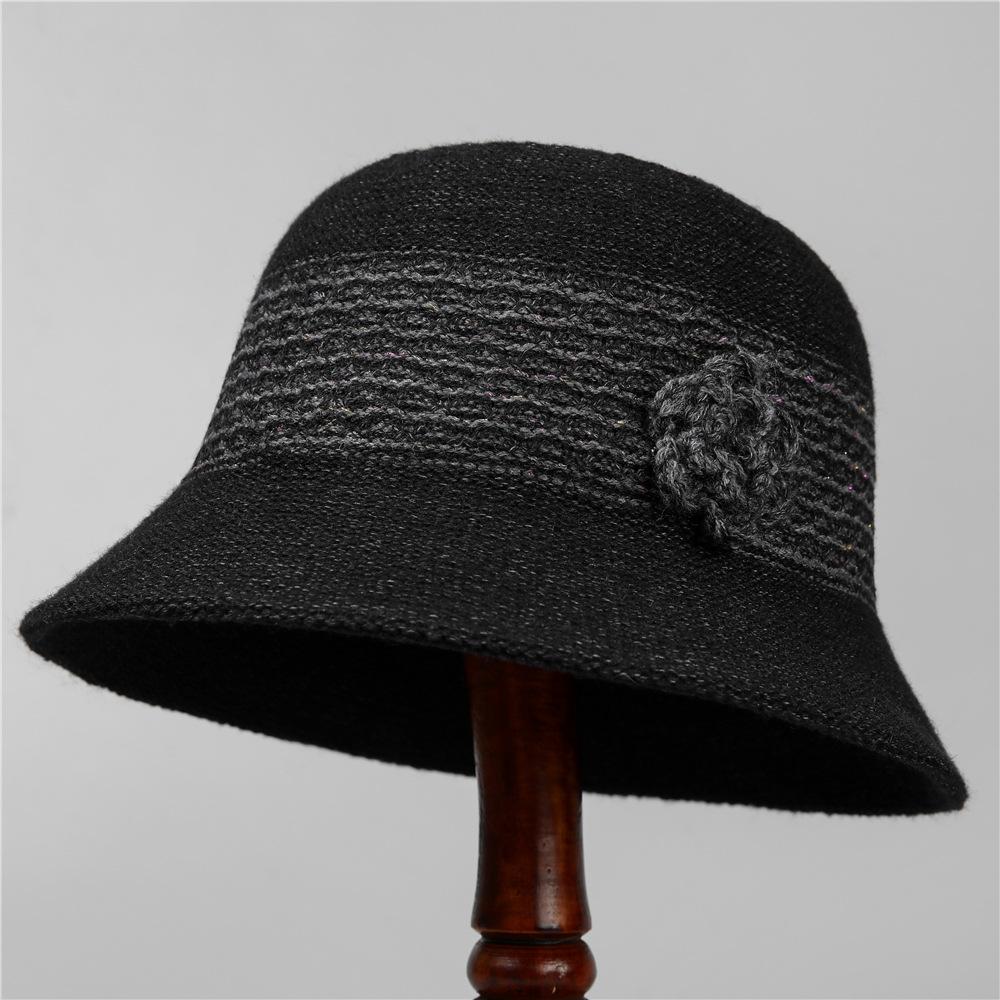 Middle-Aged And Elderly French Knitted Basin Hat With Small Face Foldable Warm Bucket Hat Mother Temperament Top Hat M(56-58cm) чорний
Middle-Aged And Elderly French Knitted Basin Hat With Small Face Foldable Warm Bucket Hat Mother Temperament Top Hat M(56-58cm) чорний