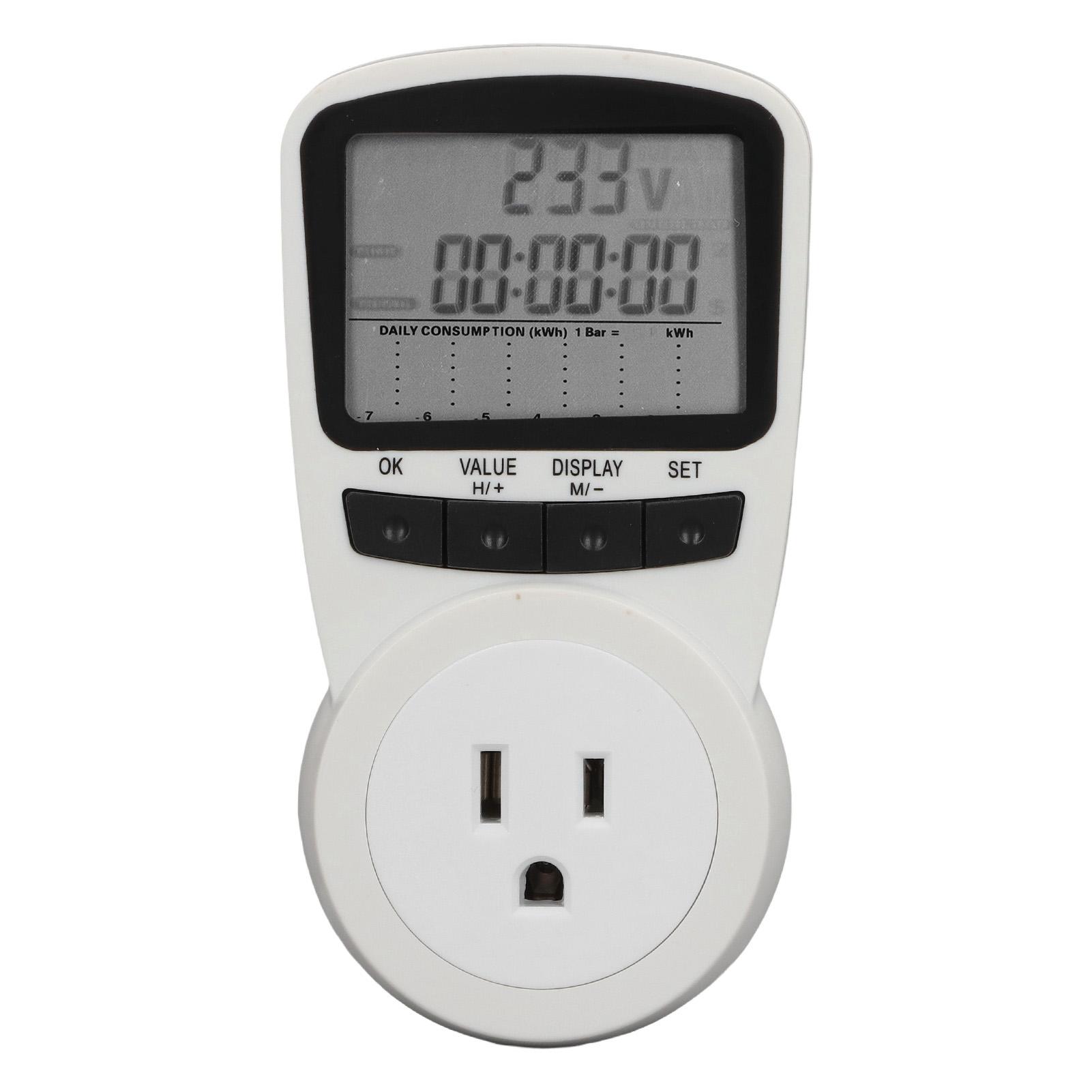 Power Metering Socket Intelligent Power Voltage Tester Socket Electricity Usage Monitor
Power Metering Socket Intelligent Power Voltage Tester Socket Electricity Usage Monitor