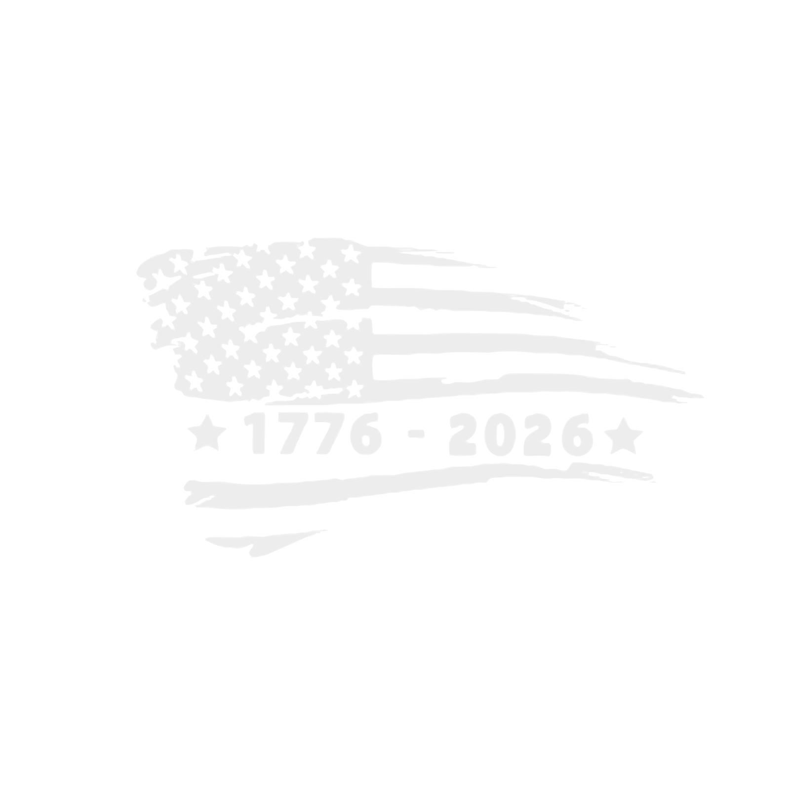250 Years America Car Decal,250th Anniversary The Independence Of USA Sticker USA Patriotic Vinyl Decal Bumper Sticker For Car Window One Size білий
250 Years America Car Decal,250th Anniversary The Independence Of USA Sticker USA Patriotic Vinyl Decal Bumper Sticker For Car Window One Size білий