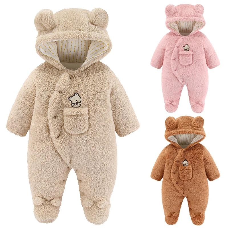 Cute Plush Bear Baby Boy Romper Infant Girl Overall Jumpsuit Spring Autumn Hooded Baby Rompers 0 3 6 9 12 Months Newborn Clothes 59(3M) розовый
Cute Plush Bear Baby Boy Romper Infant Girl Overall Jumpsuit Spring Autumn Hooded Baby Rompers 0 3 6 9 12 Months Newborn Clothes 59(3M) розовый