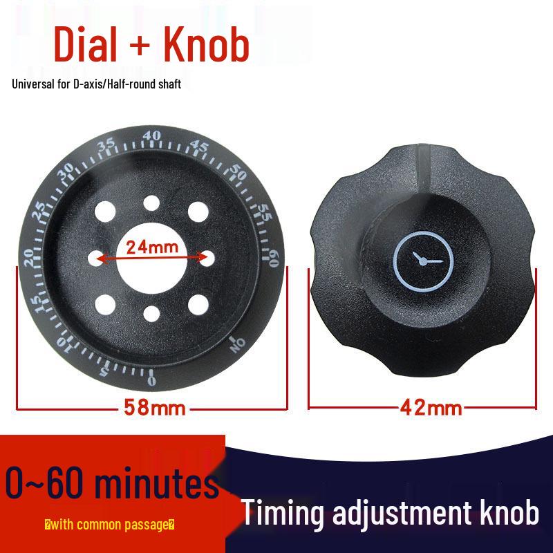 Commercial Disinfection Cabinet Timer: 60/90/120 Min Steam Cart Reminder with Switch Knob Dial
Commercial Disinfection Cabinet Timer: 60/90/120 Min Steam Cart Reminder with Switch Knob Dial