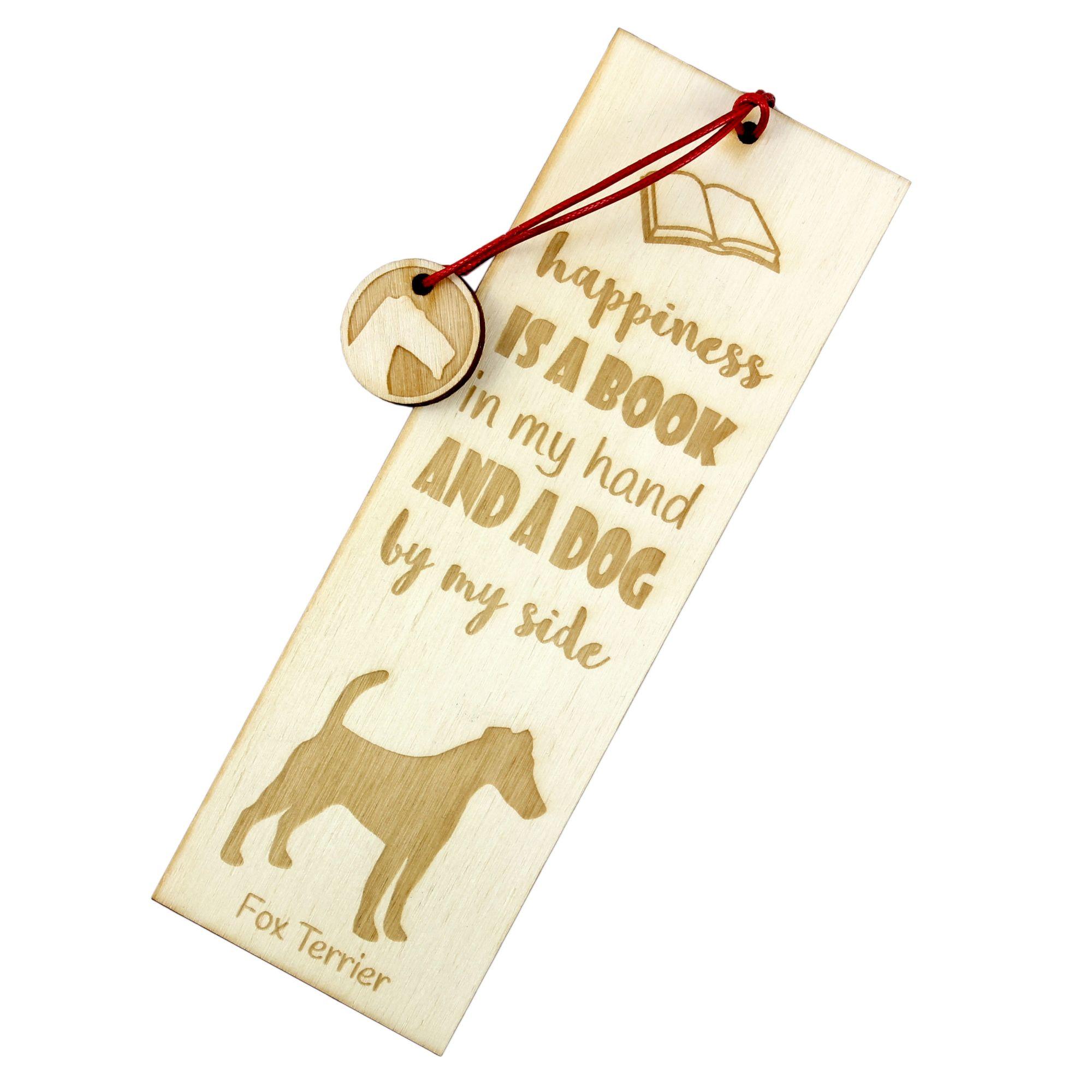 Fox Terrier Smooth - dog bookmark, personalized bookmark, dog gadget for Art-Dog brand readers
Fox Terrier Smooth - dog bookmark, personalized bookmark, dog gadget for Art-Dog brand readers
