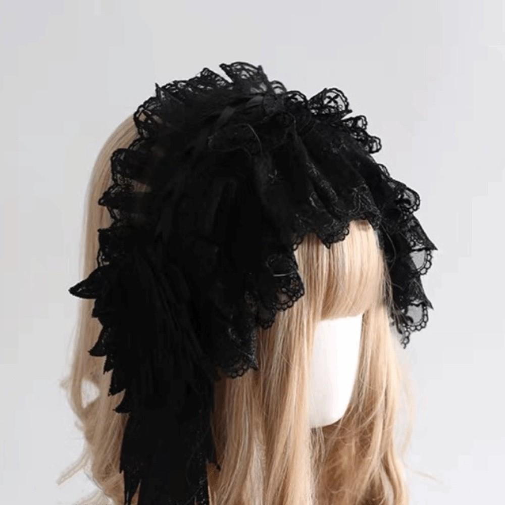 Джк Рюшистая Повязка на Голову Лента Бант Аниме Горничная Косплей Головной Убор Милый Лолита Кружевная Повязка на Голову Вечеринка Style2 Black
Джк Рюшистая Повязка на Голову Лента Бант Аниме Горничная Косплей Головной Убор Милый Лолита Кружевная Повязка на Голову Вечеринка Style2 Black