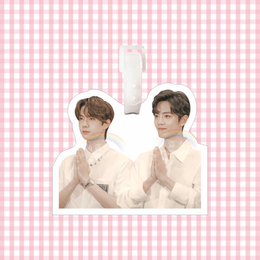 Брелок Сяо Чжань и Ван Ибо: Багажная бирка и брелок для рюкзака Bojun Yixiao
Брелок Сяо Чжань и Ван Ибо: Багажная бирка и брелок для рюкзака Bojun Yixiao