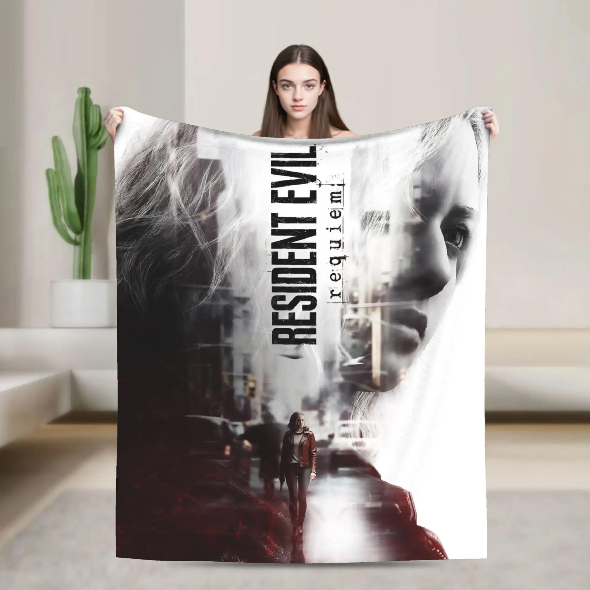 Super Soft Residents Evils 9 Requiem Game Fans Throw Blanket Premium Fleece Flannel Blanket Fuzzy Plush Blankets All Season Use 75x90cm
Super Soft Residents Evils 9 Requiem Game Fans Throw Blanket Premium Fleece Flannel Blanket Fuzzy Plush Blankets All Season Use 75x90cm