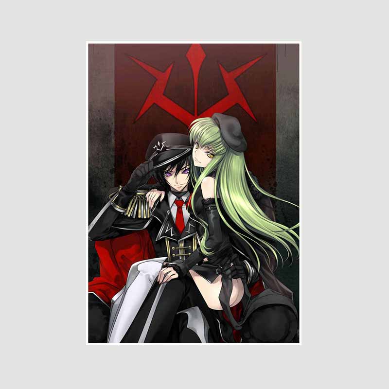 White Paper Класичне аніме Code Geass Lelouch of The Rebellion Плакат Ретро Плакати та принти Малюнок Wall Art Decor DIY Home Room Decor Painting 30x21cm
White Paper Класичне аніме Code Geass Lelouch of The Rebellion Плакат Ретро Плакати та принти Малюнок Wall Art Decor DIY Home Room Decor Painting 30x21cm