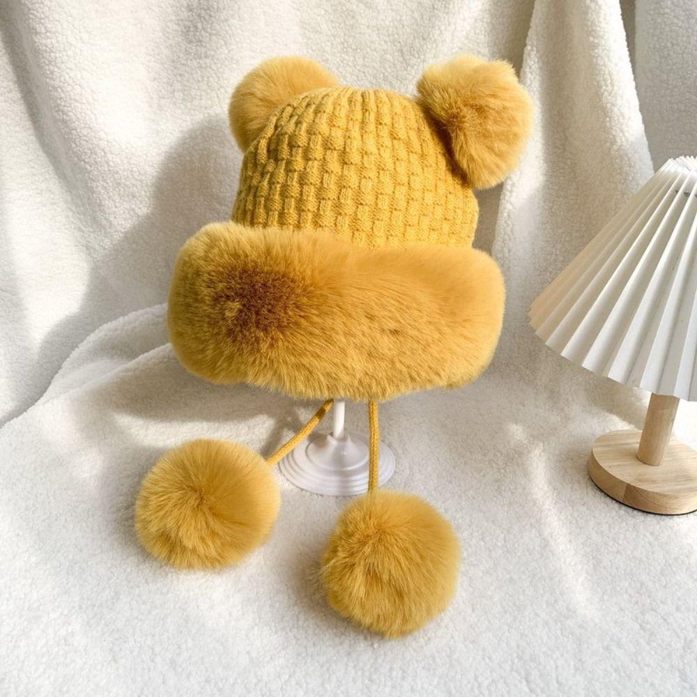 Cute Winter Ear Protection Hats Fashion Travel Pullover Hat New Warm Knitted Caps
Cute Winter Ear Protection Hats Fashion Travel Pullover Hat New Warm Knitted Caps