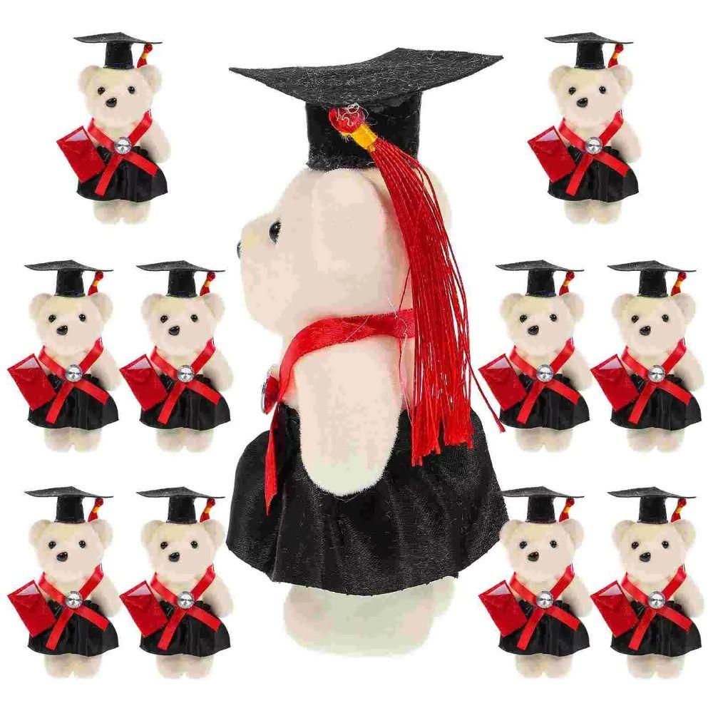 Celebrate Party Mini Bear Flower Bouquet Graduation Ceremony Doctor Cap Bear Toy Birthday Gift 10pcs/set
Celebrate Party Mini Bear Flower Bouquet Graduation Ceremony Doctor Cap Bear Toy Birthday Gift 10pcs/set