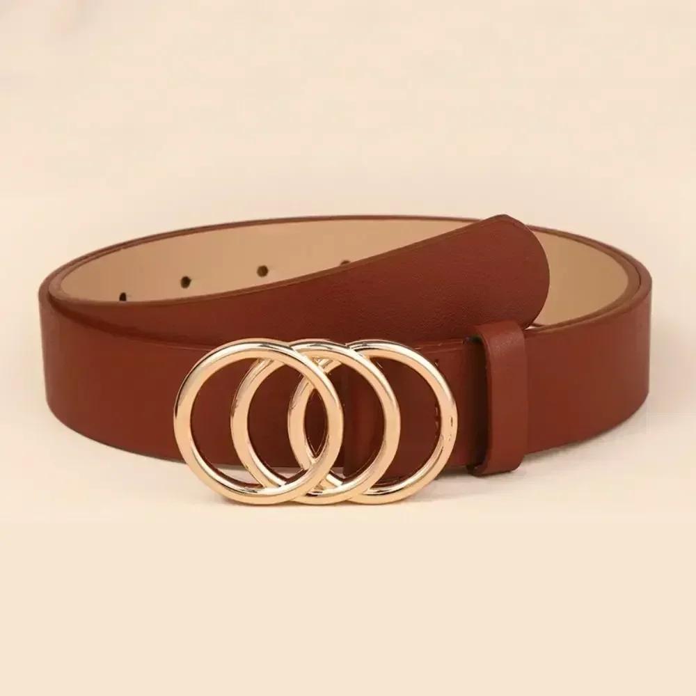 Waist Decoration Fashion Versatile Leather Stylish Belt Casual Luxury Design Slide Buckle Belt Simple Waistband For Women Girl коричневий
Waist Decoration Fashion Versatile Leather Stylish Belt Casual Luxury Design Slide Buckle Belt Simple Waistband For Women Girl коричневий
