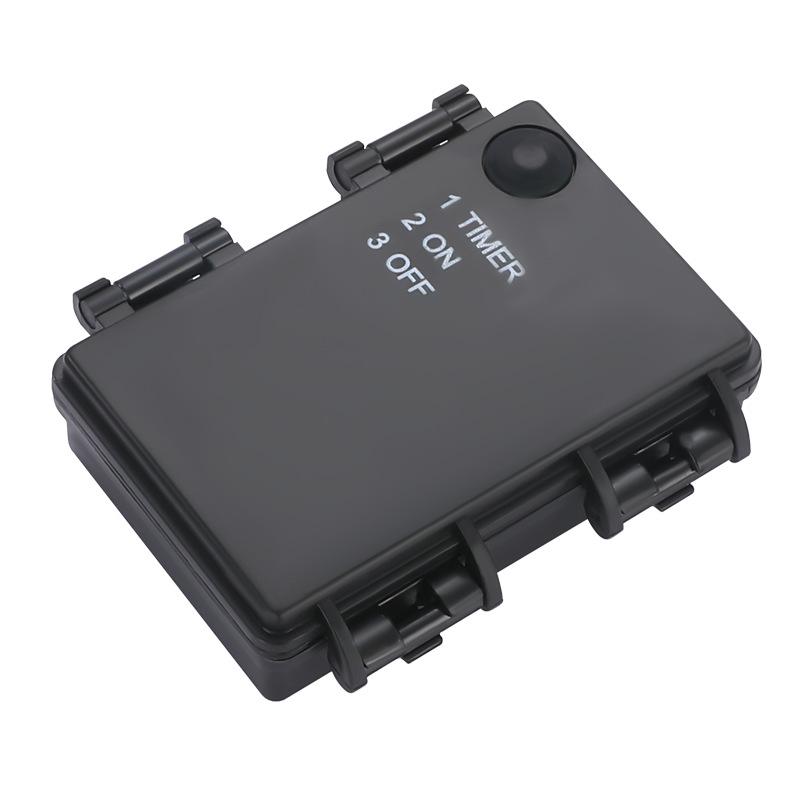 1Pcs 3 Sections Aa Battery Holder 3V No.5 Waterproof And Dustproof Battery Cartridge With Timing Function
1Pcs 3 Sections Aa Battery Holder 3V No.5 Waterproof And Dustproof Battery Cartridge With Timing Function