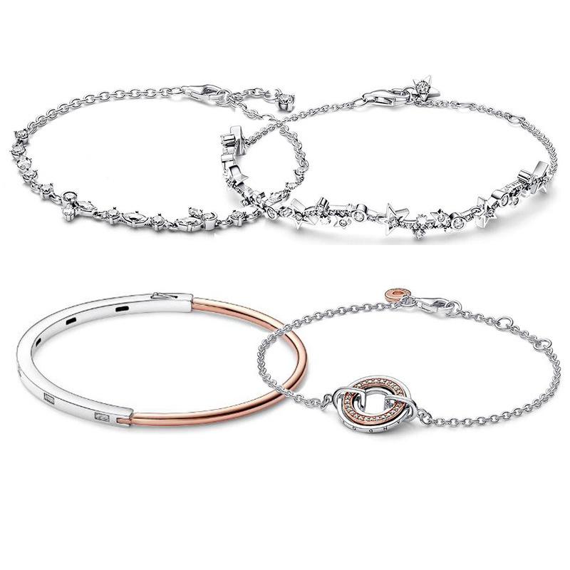 Новый летний браслет из стерлингового серебра S925 Love Heart Circle, оригинальный логотип, модные украшения, женский браслет-ссылка, подарок
Новый летний браслет из стерлингового серебра S925 Love Heart Circle, оригинальный логотип, модные украшения, женский браслет-ссылка, подарок