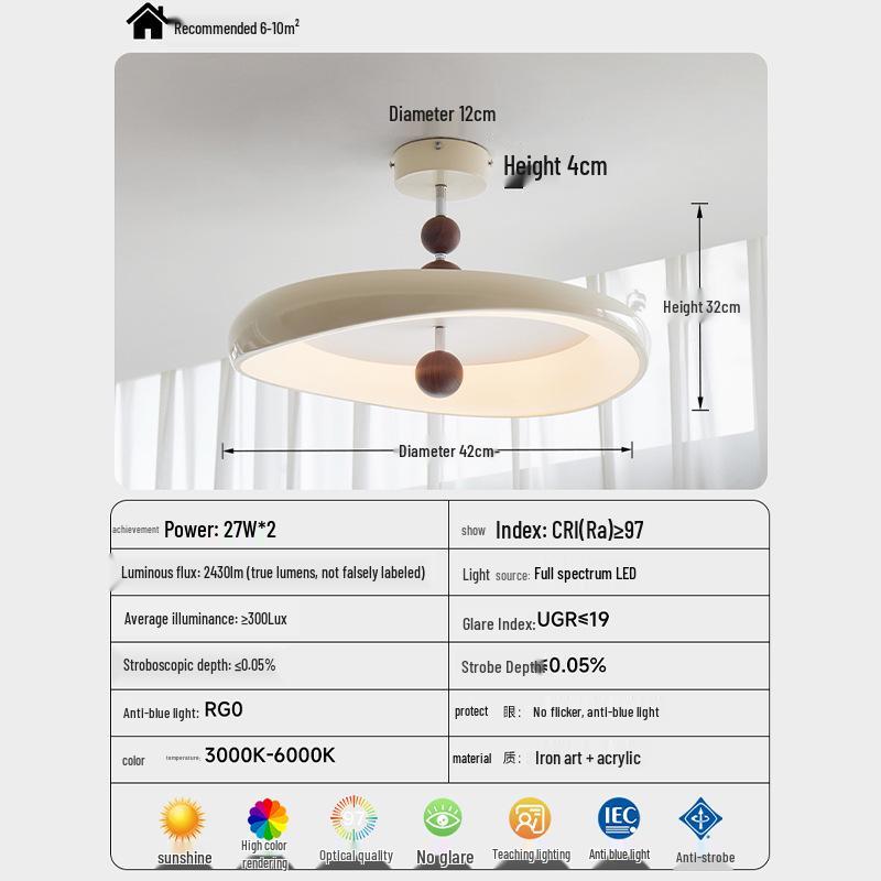 Vintage Log-Style Ceiling Light for Bedrooms & Children s Room, French Cream Master Bedroom Light 2025 Three Color Changing
Vintage Log-Style Ceiling Light for Bedrooms & Children s Room, French Cream Master Bedroom Light 2025 Three Color Changing