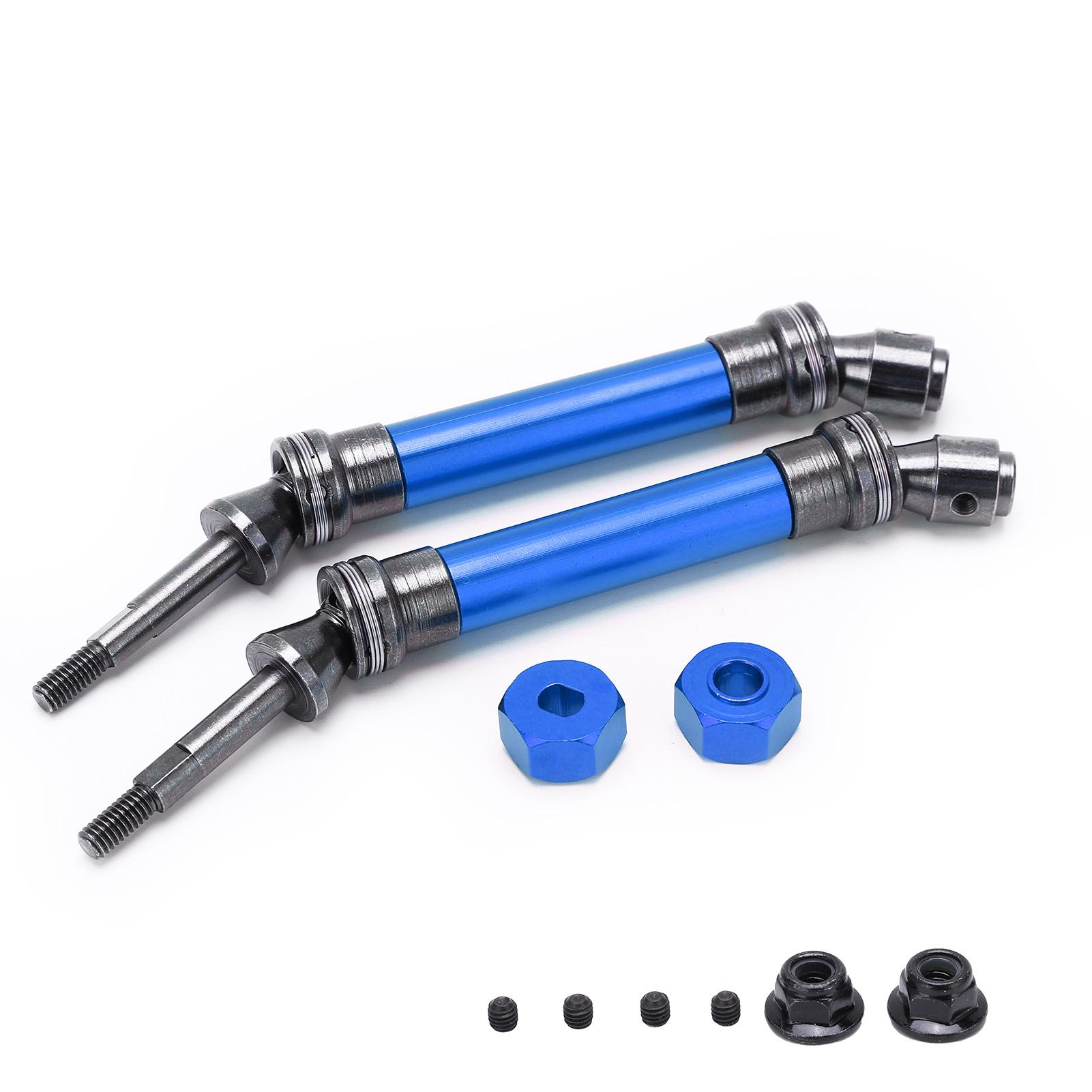 CVD Steel Rear Drive Shaft Assembly for Traxxas Slash Rustler Vxl 4x4 4wd 1/10 RC CarBlue
CVD Steel Rear Drive Shaft Assembly for Traxxas Slash Rustler Vxl 4x4 4wd 1/10 RC CarBlue