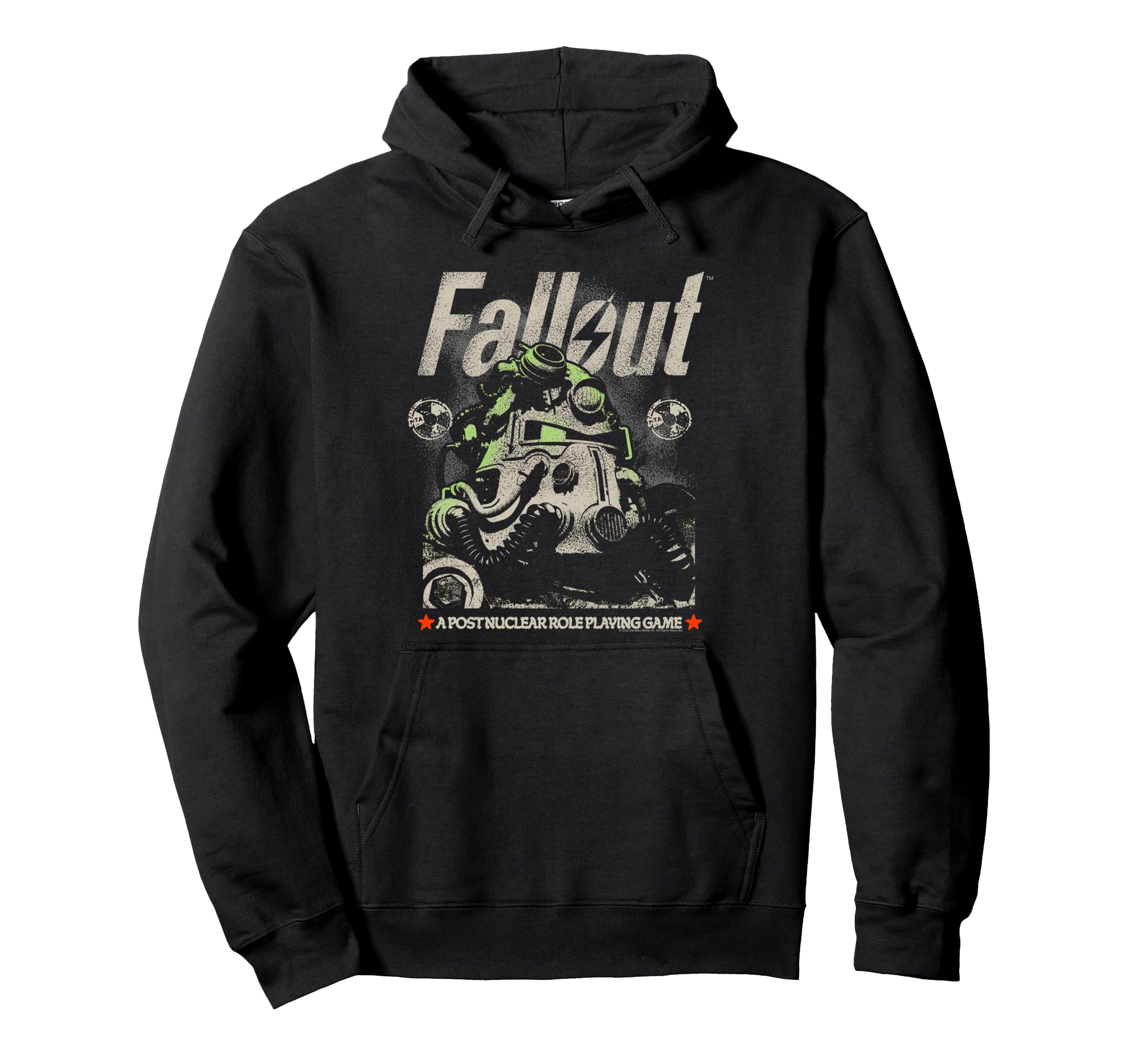 Fallout Video Game Distressed Character Portrait Hoodie
Fallout Video Game Distressed Character Portrait Hoodie