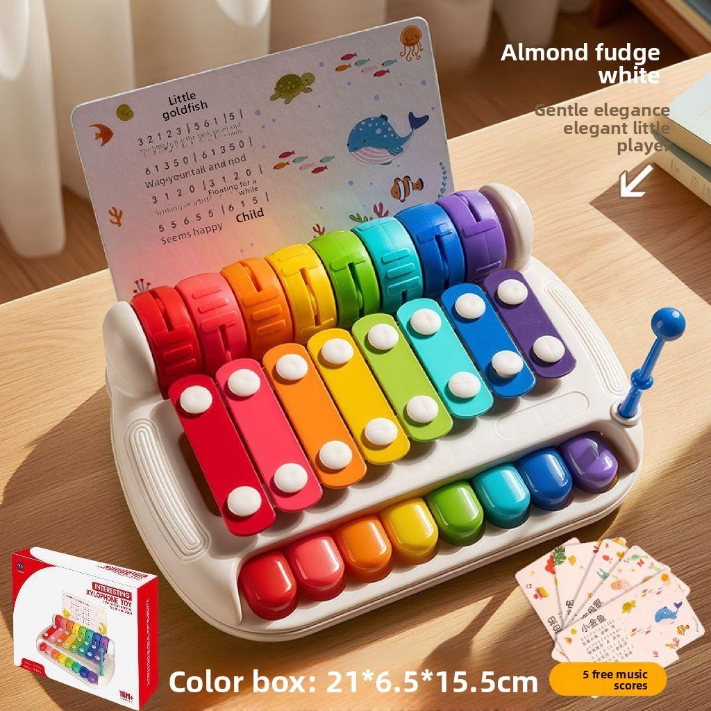 Baby Toy 2-in-1 Piano Toy Eight tone Hand Piano Toy Baby Toy Piano Instrument
Baby Toy 2-in-1 Piano Toy Eight tone Hand Piano Toy Baby Toy Piano Instrument