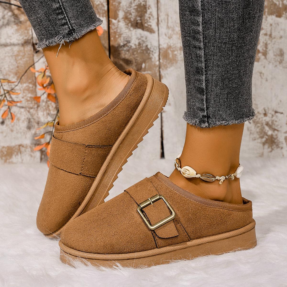 Women s Flat Cotton Slippers - Warm Lined Slippers Non-Slip Soft Elastic Cushioning Comfortable Indoor/Outdoor Shoes 36 чорний
Women s Flat Cotton Slippers - Warm Lined Slippers Non-Slip Soft Elastic Cushioning Comfortable Indoor/Outdoor Shoes 36 чорний