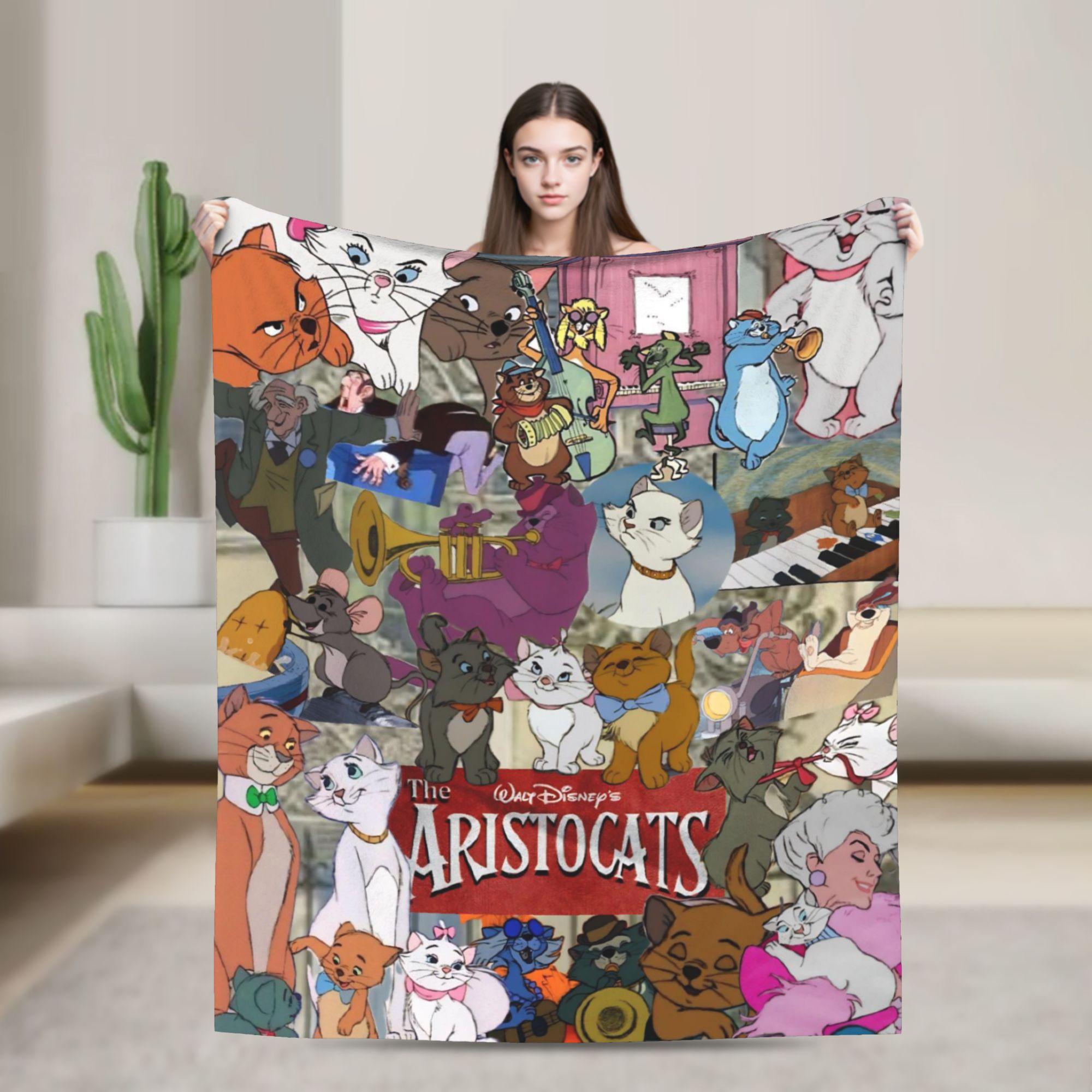 The Aristocats Marie Cats Paris Blanket Cover Cartoon Plush Throw Blanket Bed Sofa Decoration Soft Warm Bedspreads Breathable 80x60in
The Aristocats Marie Cats Paris Blanket Cover Cartoon Plush Throw Blanket Bed Sofa Decoration Soft Warm Bedspreads Breathable 80x60in