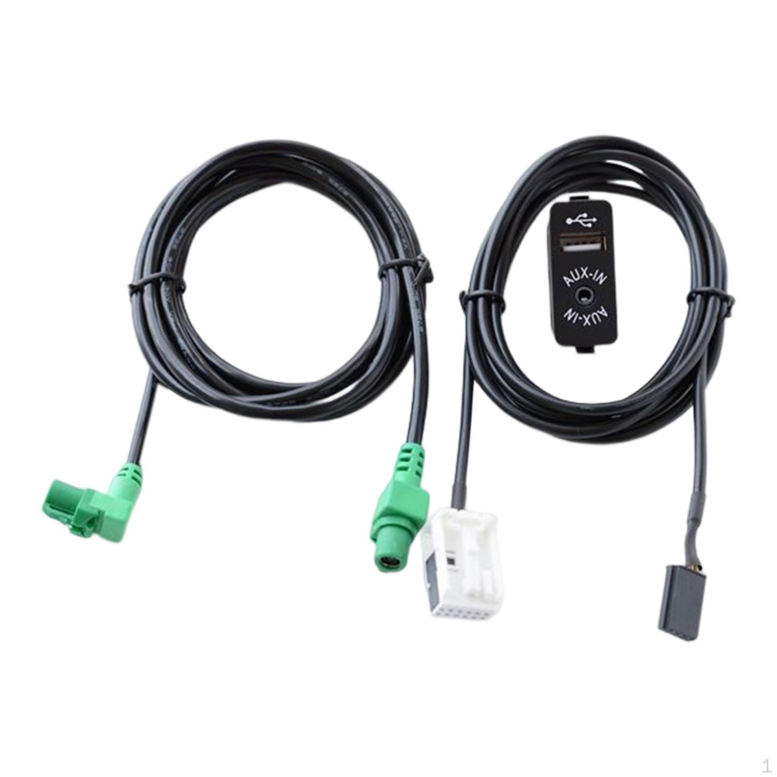USB AUX Switch and Cable Harness 150cm for E60
USB AUX Switch and Cable Harness 150cm for E60