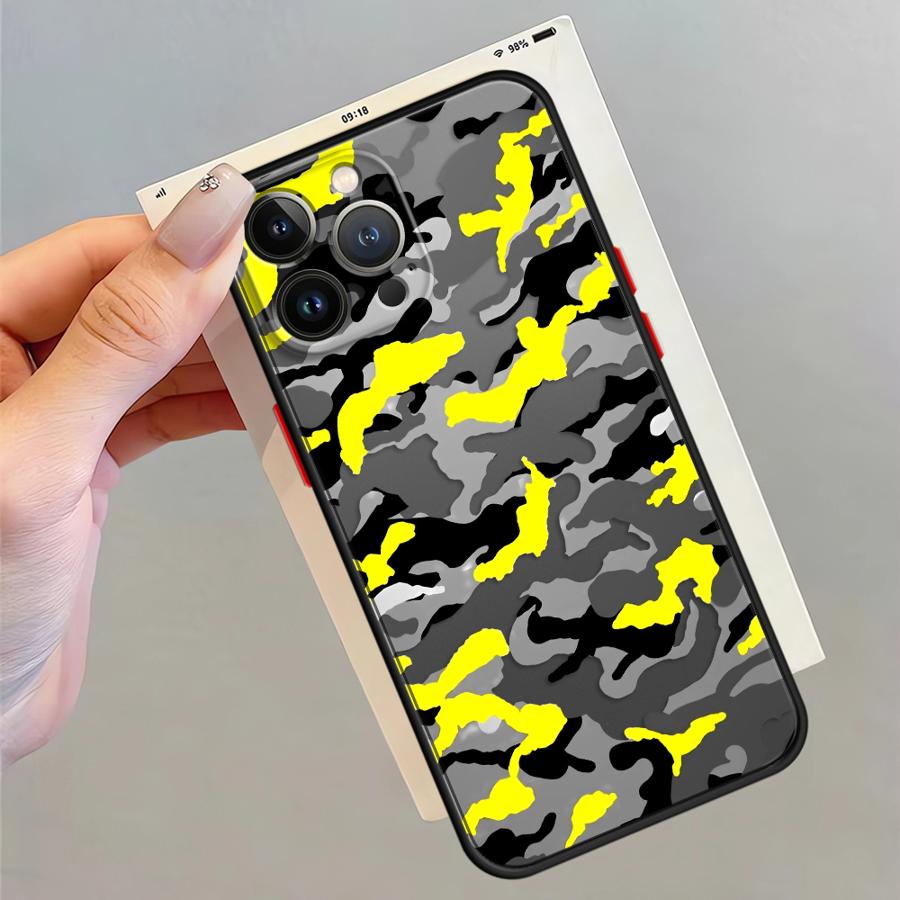 Case for iPhone 17 Pro Max 14 12 XS XR 13 Mini 16 Plus Air 11 7 8 SE 15 Funda Back Phone Cover Camouflage Pattern iPhone 8 Plus
Case for iPhone 17 Pro Max 14 12 XS XR 13 Mini 16 Plus Air 11 7 8 SE 15 Funda Back Phone Cover Camouflage Pattern iPhone 8 Plus