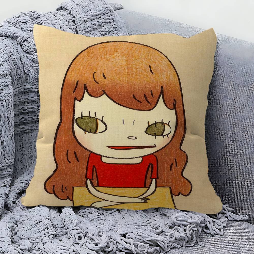 YYoshitomo Nara Pillow Gift Home Office Decoration Bedroom Sofa Car Cushion Cover case x 30X30cm
YYoshitomo Nara Pillow Gift Home Office Decoration Bedroom Sofa Car Cushion Cover case x 30X30cm