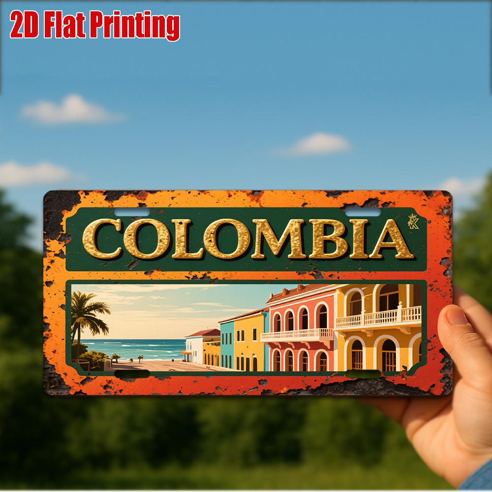 D Flatpc Vintage Metal Sign Only for decoration Outdoor Wall Art (cm cm) COLOMBIA Aluminum Sign Vehicle 15x30cm(5.9x7.8inch)
D Flatpc Vintage Metal Sign Only for decoration Outdoor Wall Art (cm cm) COLOMBIA Aluminum Sign Vehicle 15x30cm(5.9x7.8inch)