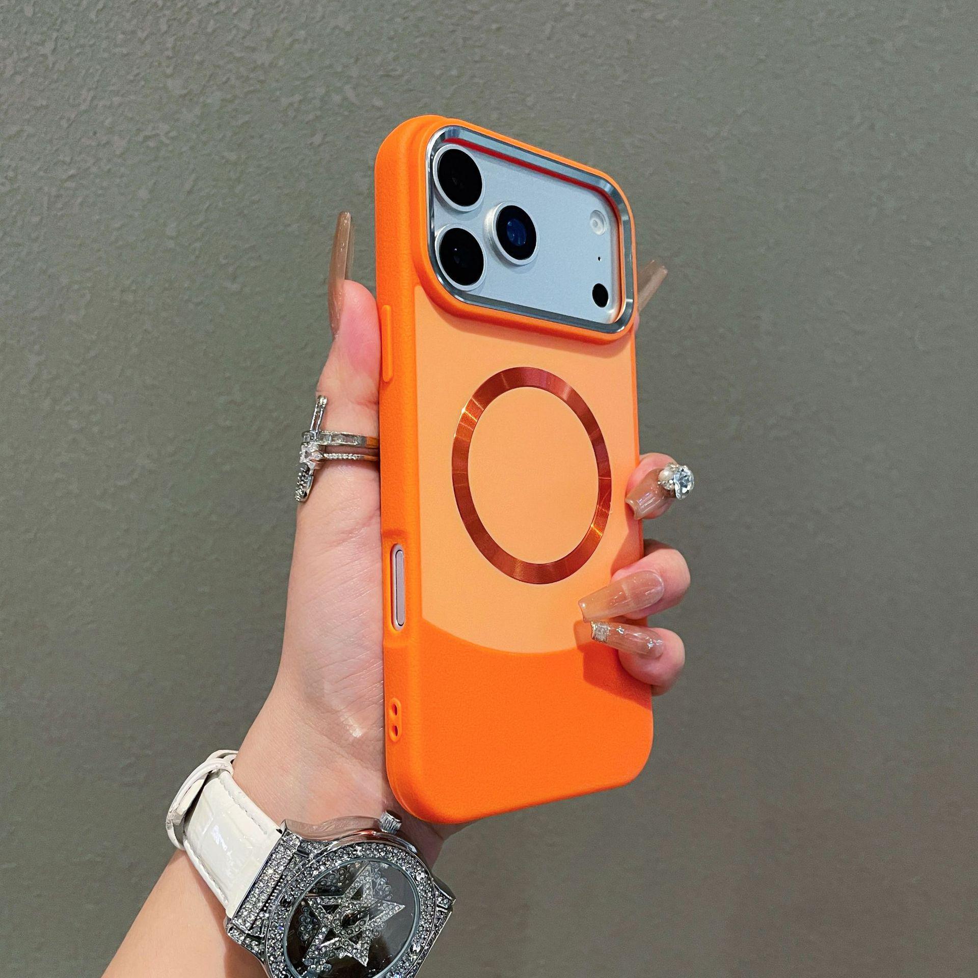 iPhone 17 Series Large Hole Magnetic Case, Apple 16 Pro Max Color-Block Frosted CD Texture, Simple Cover for 15 15 Plus оранжевый
iPhone 17 Series Large Hole Magnetic Case, Apple 16 Pro Max Color-Block Frosted CD Texture, Simple Cover for 15 15 Plus оранжевый