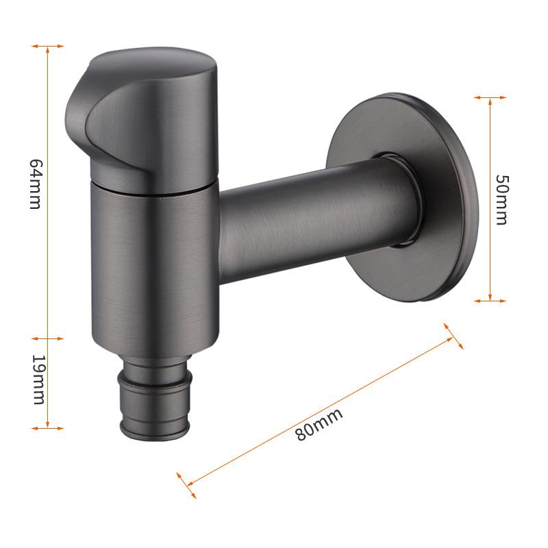 Black Brass Extended Outdoor Garden Faucet Wall Mounted Bathroom Corner Washing Machine Tap Durable Water Supply Valve
Black Brass Extended Outdoor Garden Faucet Wall Mounted Bathroom Corner Washing Machine Tap Durable Water Supply Valve