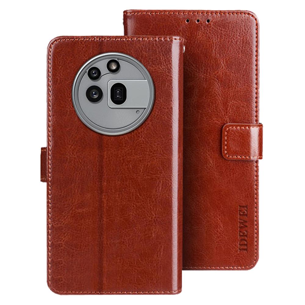 For Nothing Phone (3a) Pro Stand Case Crazy Horse Texture Leather Phone Cover Brown
For Nothing Phone (3a) Pro Stand Case Crazy Horse Texture Leather Phone Cover Brown