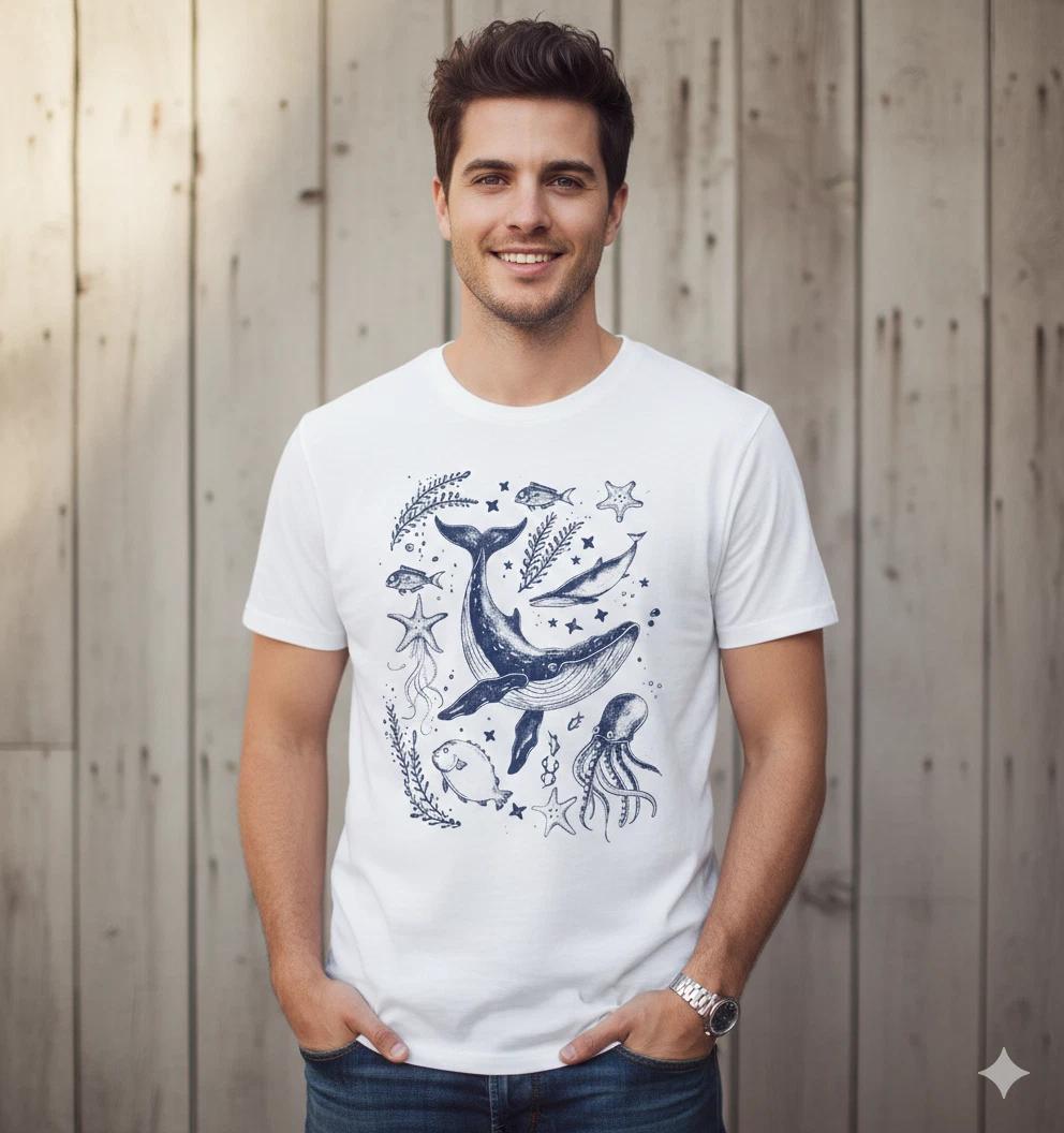 Unisex Adult Vintage Graphic Whale Ocean Life Vintage Graphic T-Shi... S
Unisex Adult Vintage Graphic Whale Ocean Life Vintage Graphic T-Shi... S