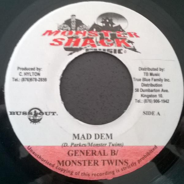7inch Record GENERAL B / MONSTER TWINS - GENERAL - Mad Dem / Who MS008 Monster Shack M US Reggae, Ska & Dub Used
7inch Record GENERAL B / MONSTER TWINS - GENERAL - Mad Dem / Who MS008 Monster Shack M US Reggae, Ska & Dub Used