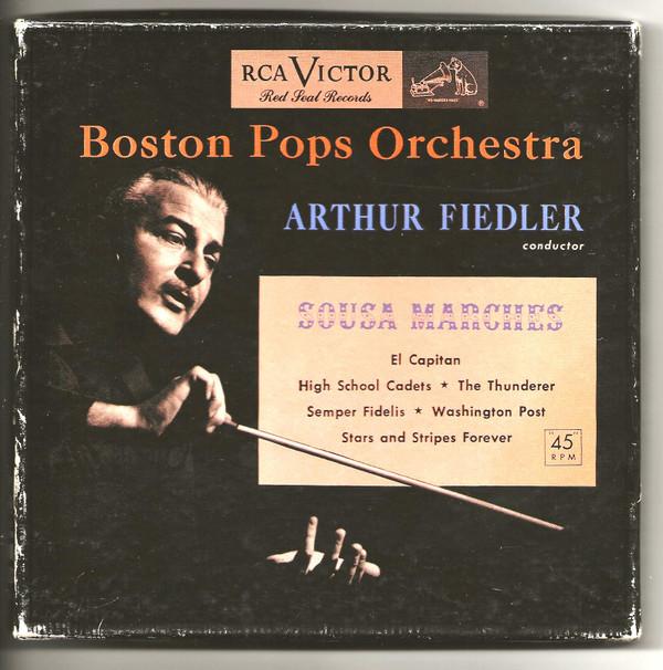 7inch Record BOSTON POPS ORCHESTRA, ARTHUR FIEDL - Sousa Marches WDM1521 RCA Victor Red 1951 US Military Used
7inch Record BOSTON POPS ORCHESTRA, ARTHUR FIEDL - Sousa Marches WDM1521 RCA Victor Red 1951 US Military Used