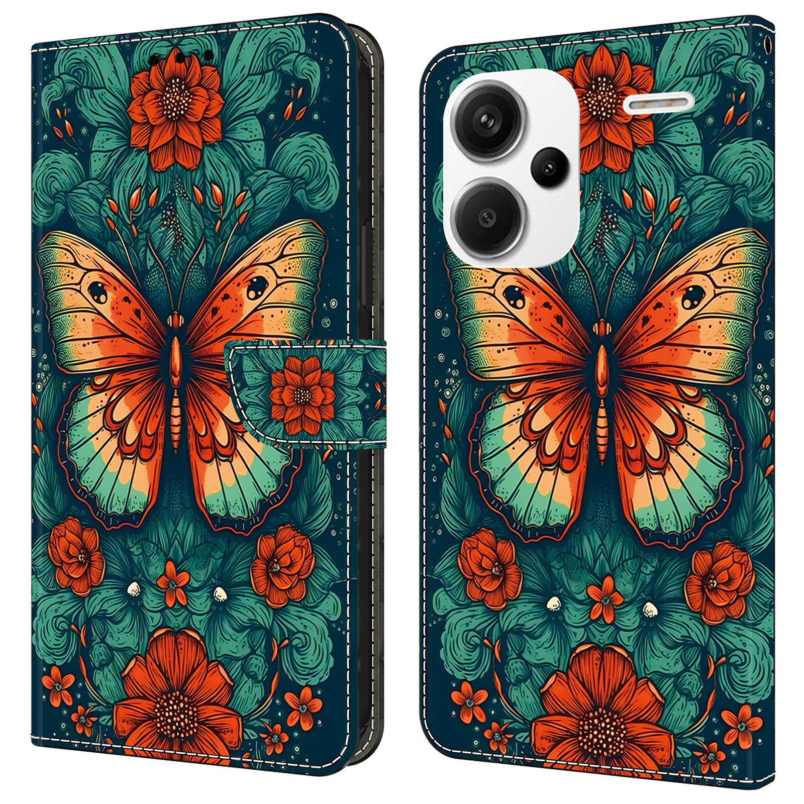 For Xiaomi Redmi Note 13 Pro+ 5G Leather Phone Case Pattern Printed Wallet Cover Butterfly
For Xiaomi Redmi Note 13 Pro+ 5G Leather Phone Case Pattern Printed Wallet Cover Butterfly