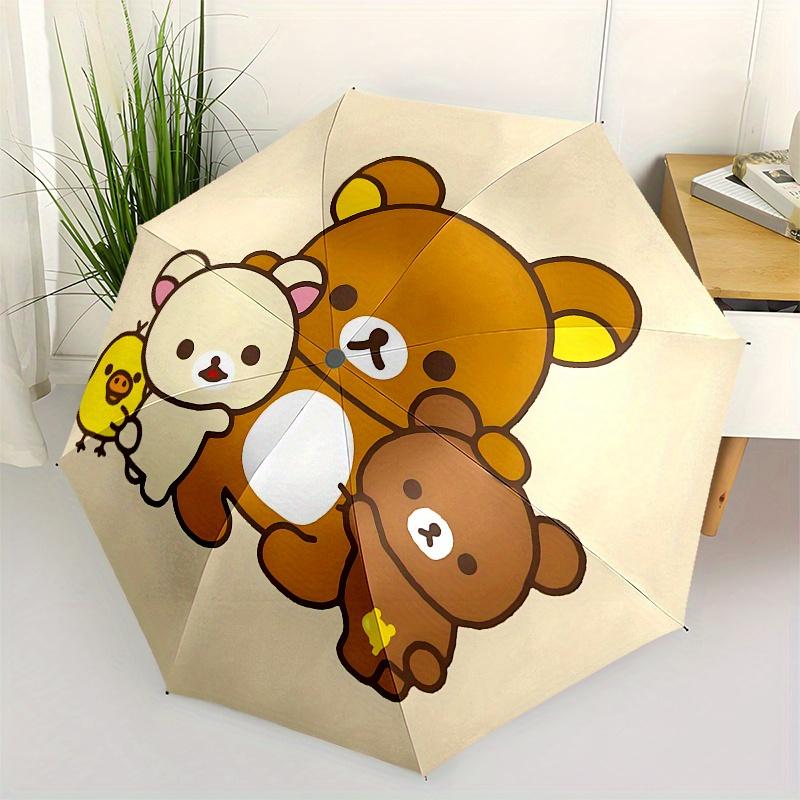Rilakkuma, Friends Automatic Open/Close Umbrella-Cute Umbrella with Cute Design, Portable 3-Fold Compact Umbrella for Men & Women, Halloween
Rilakkuma, Friends Automatic Open/Close Umbrella-Cute Umbrella with Cute Design, Portable 3-Fold Compact Umbrella for Men & Women, Halloween