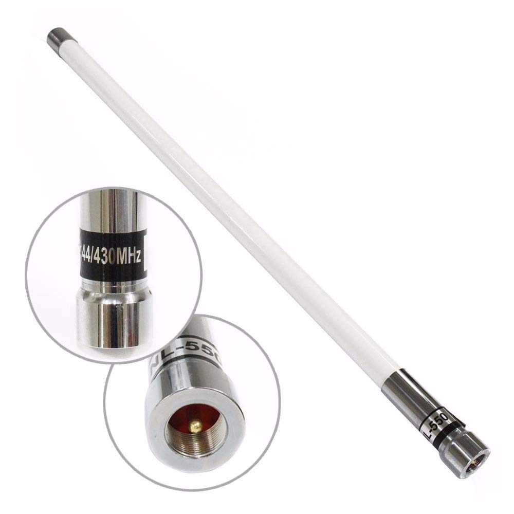 EASYTALK NL-550 Car Antenna, Fiberglass, 144430MHz Band, High Gain, Dual Segment Omnidirectional Car Antenna, High Sensitivity, High Signal Strength,
EASYTALK NL-550 Car Antenna, Fiberglass, 144430MHz Band, High Gain, Dual Segment Omnidirectional Car Antenna, High Sensitivity, High Signal Strength,