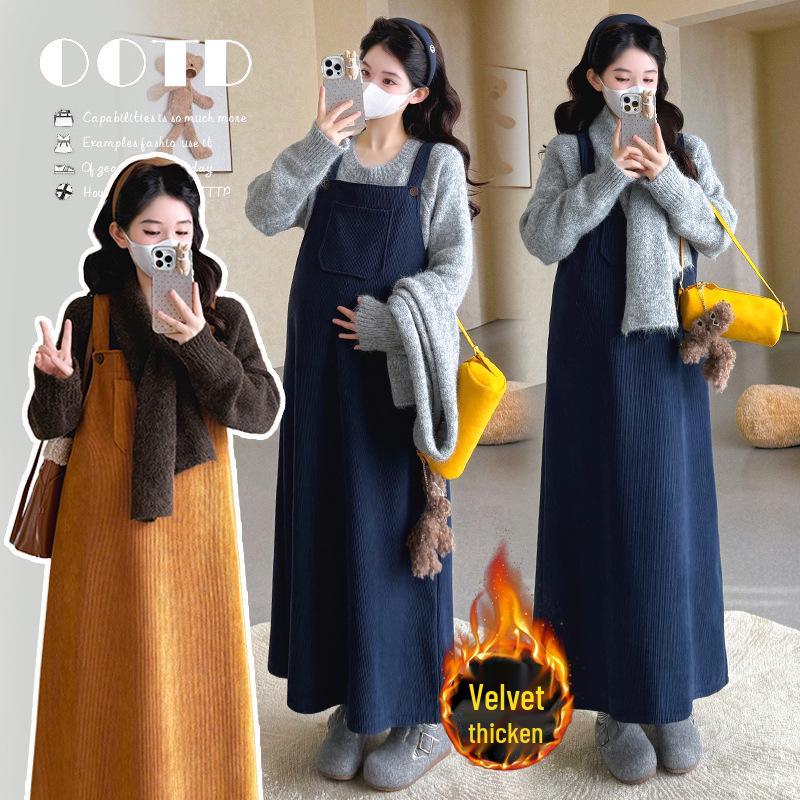Winter 2026 Loose Overalls & Sweater Scarf Set: Long, Thickened, Plus Velvet Two-Piece Extra Large
Winter 2026 Loose Overalls & Sweater Scarf Set: Long, Thickened, Plus Velvet Two-Piece Extra Large