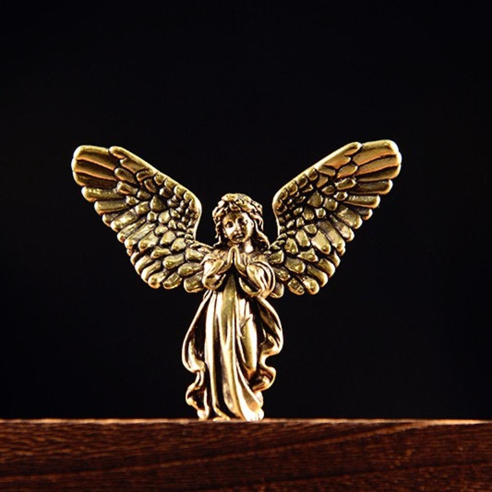 Antique Style Solid Brass Angel Sculpture Elegant Office Desk Decor Premium Home Accent Gift for Housewarming and Collectors
Antique Style Solid Brass Angel Sculpture Elegant Office Desk Decor Premium Home Accent Gift for Housewarming and Collectors