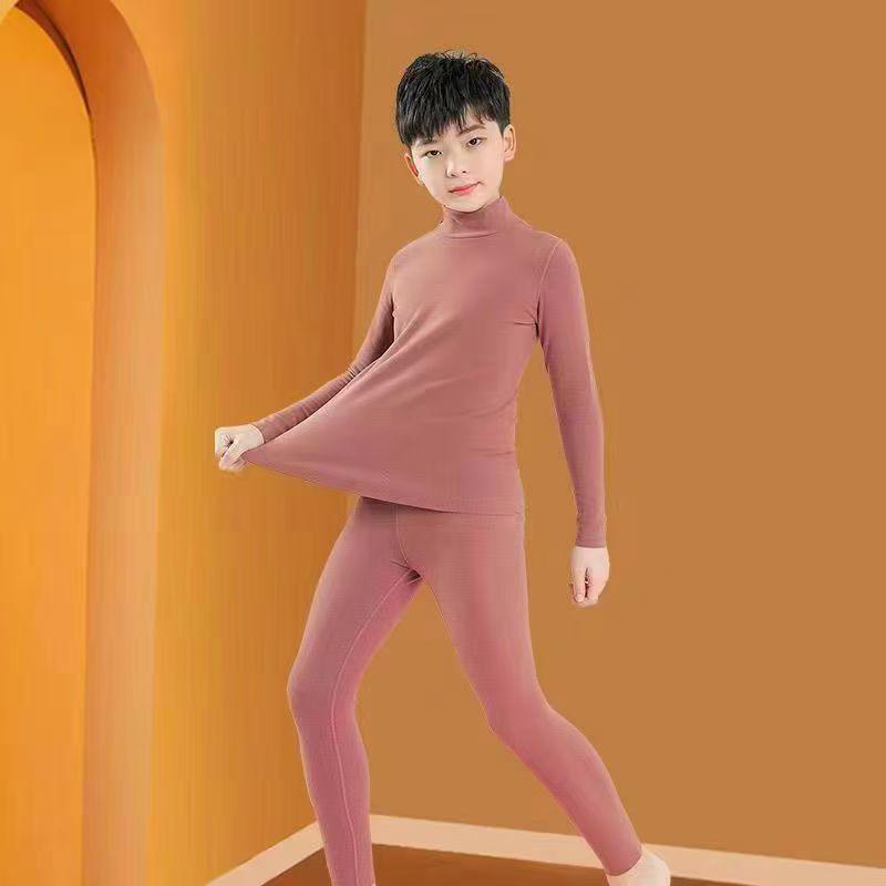 Kids Double-Sided Fleece Warm Set: High Collar, Cold Protection, Autumn Top & Bottom, Medium/Large Sizes Size 4 (Height 145-160cm)
Kids Double-Sided Fleece Warm Set: High Collar, Cold Protection, Autumn Top & Bottom, Medium/Large Sizes Size 4 (Height 145-160cm)