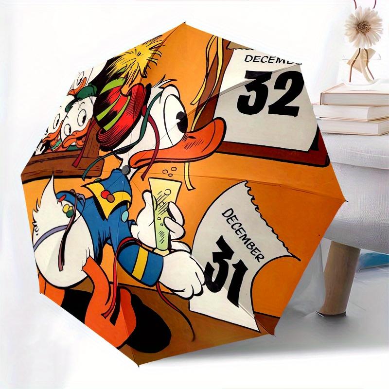 Donald Duck Automatic 3-Fold Umbrella Design, Cute Cartoon Pattern, Portable Outdoor Umbrella, Perfect, Holiday Gift for Disney fans.U017
Donald Duck Automatic 3-Fold Umbrella Design, Cute Cartoon Pattern, Portable Outdoor Umbrella, Perfect, Holiday Gift for Disney fans.U017